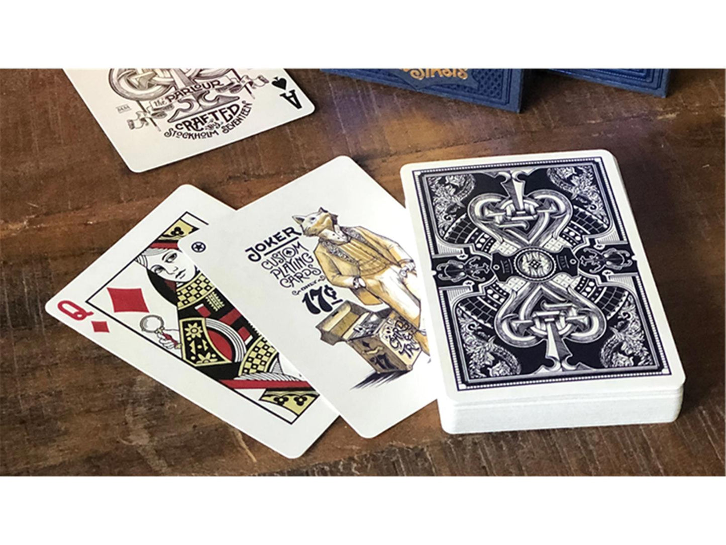 The Parlour Playing Cards (Blue)