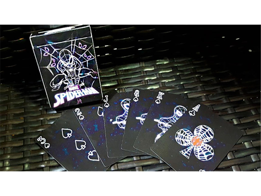 Avengers Spider-Man Neon Playing Cards
