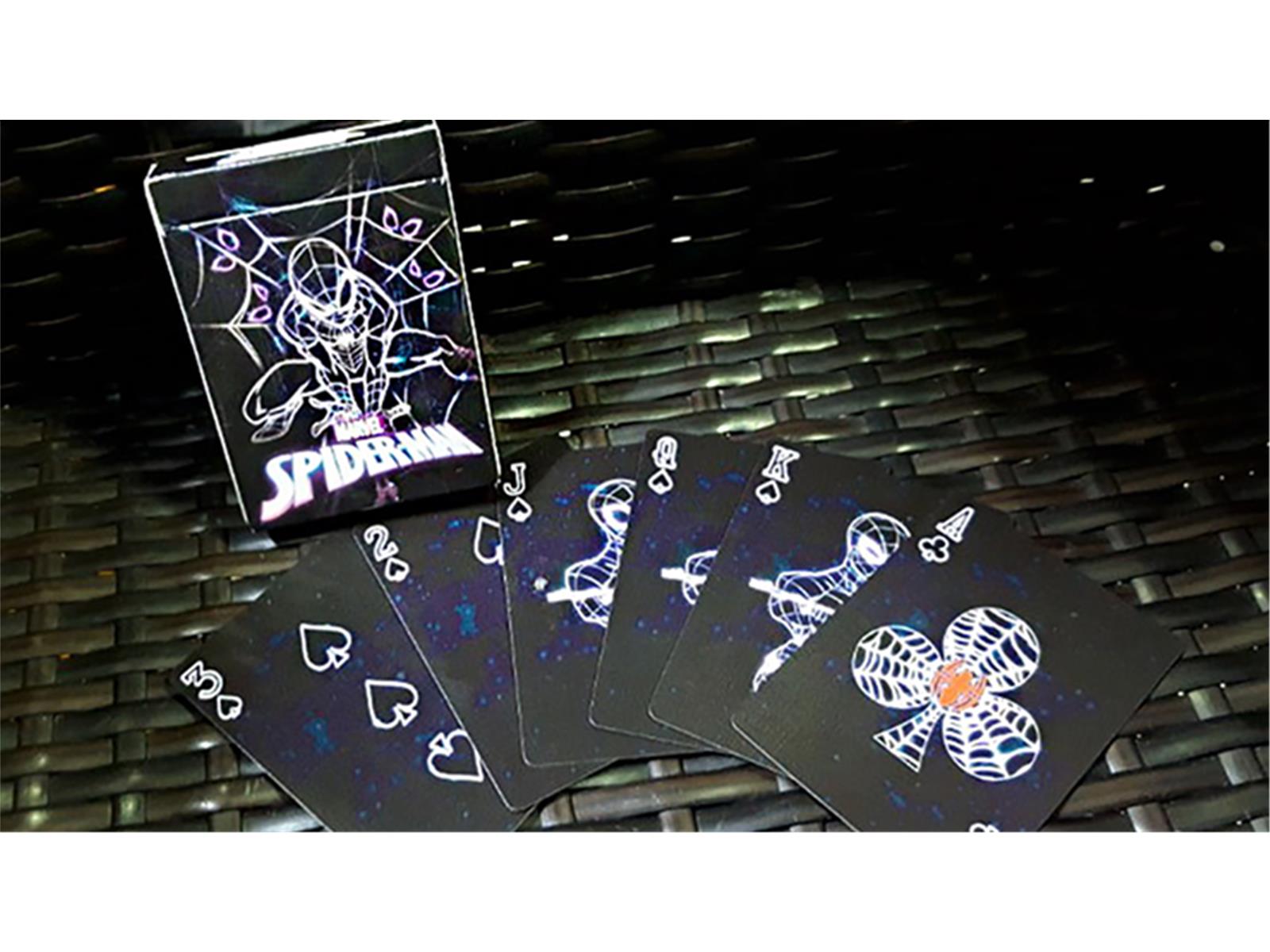 Avengers Spider-Man Neon Playing Cards