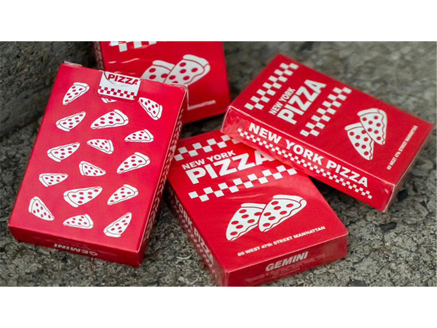 New York Pizza Playing Cards Decks by Gemini