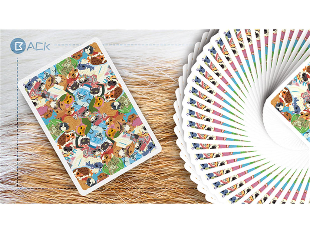 Meow Star Vending Machine (Cherry) Playing Cards by Bocopo