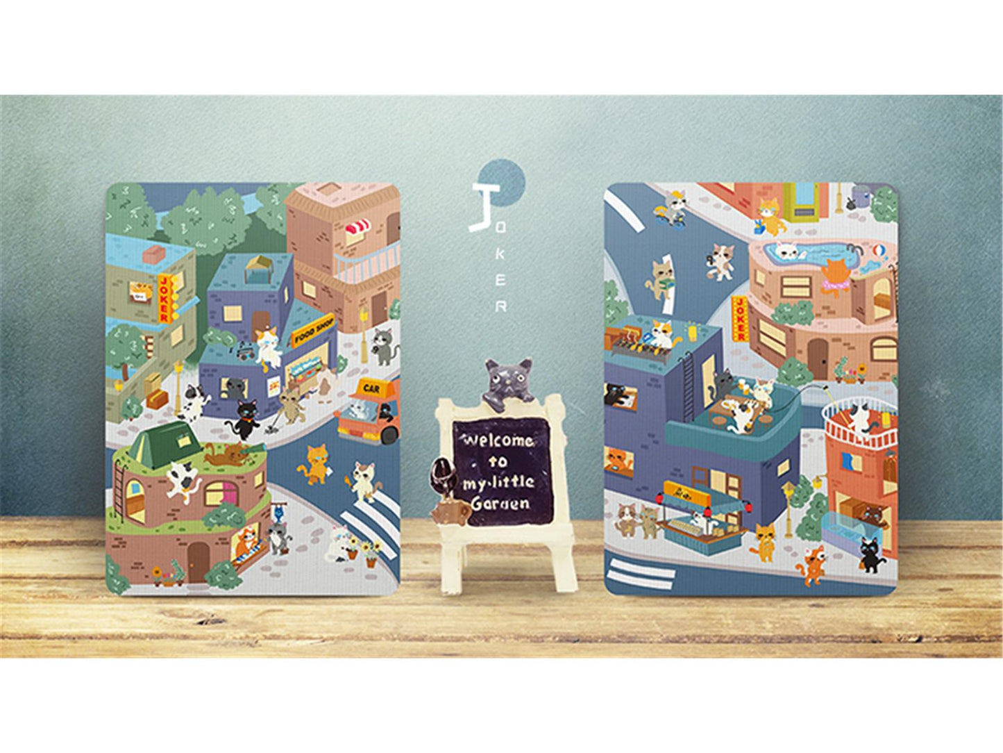 Meow Star (Knitted Sweater) Playing Cards by Bocopo