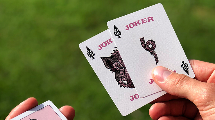 Wild Reserve: Pink Boar Playing Cards