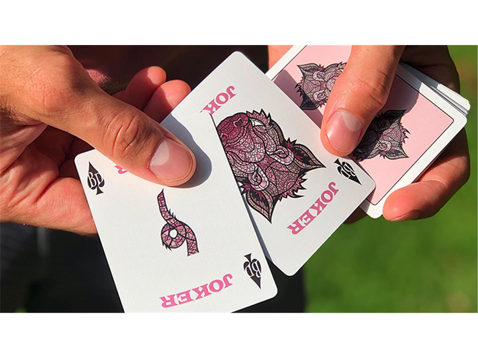 Wild Reserve: Pink Boar Playing Cards
