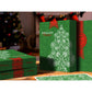 Paisley Metallic Green Christmas Playing Cards by Dutch Card House Company