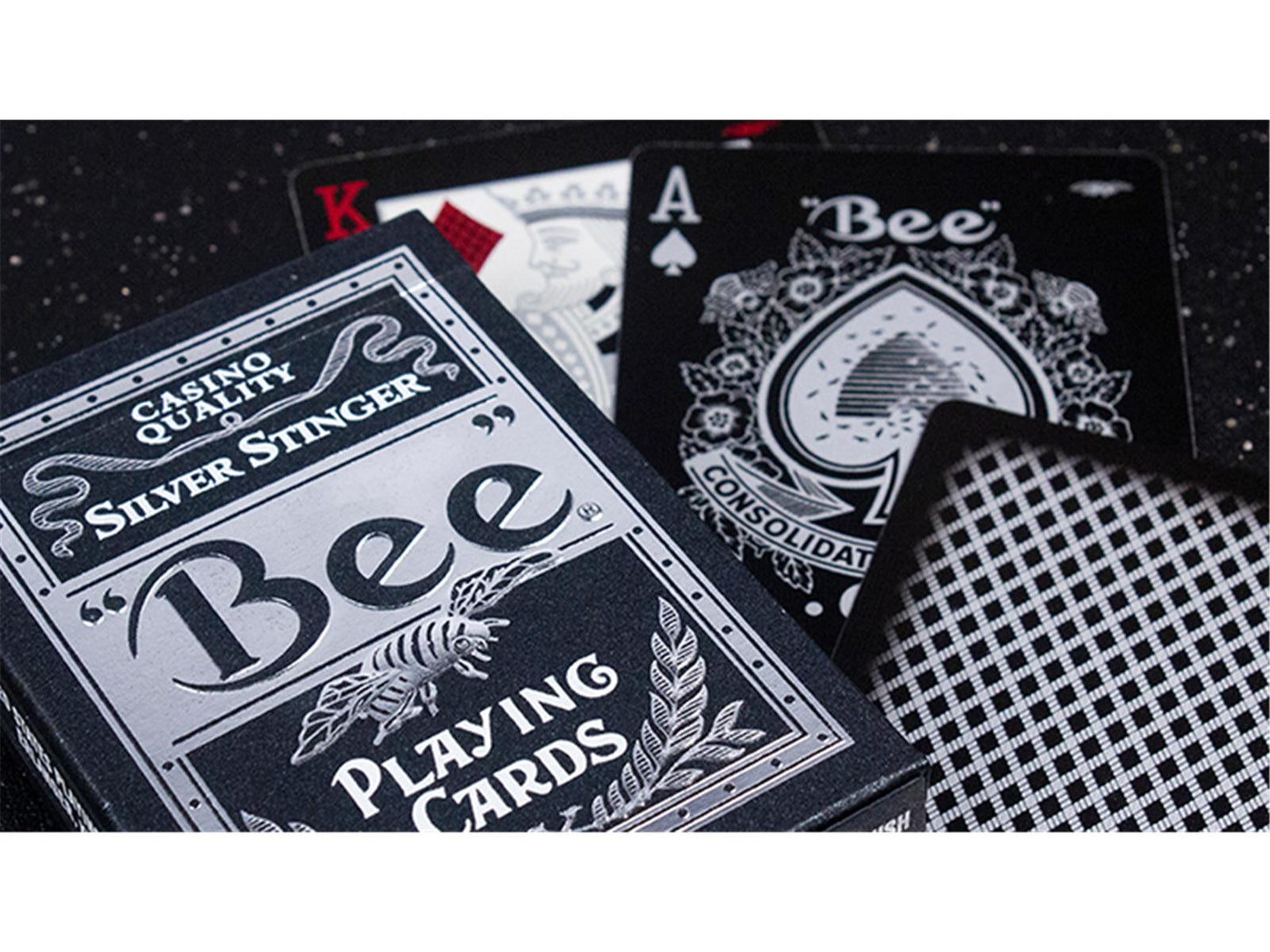 Bee Silver Stinger Playing Cards by USPCC