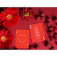 Keep Smiling Red V2 Playing Cards by Bocopo