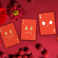Keep Smiling Red V2 Playing Cards by Bocopo