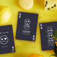 Keep Smiling Blue V2 Playing Cards by Bocopo