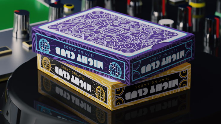 Nightclub UV Edition Playing Cards by Riffle Shuffle