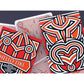 Hello Tiki (Red) Playing Cards