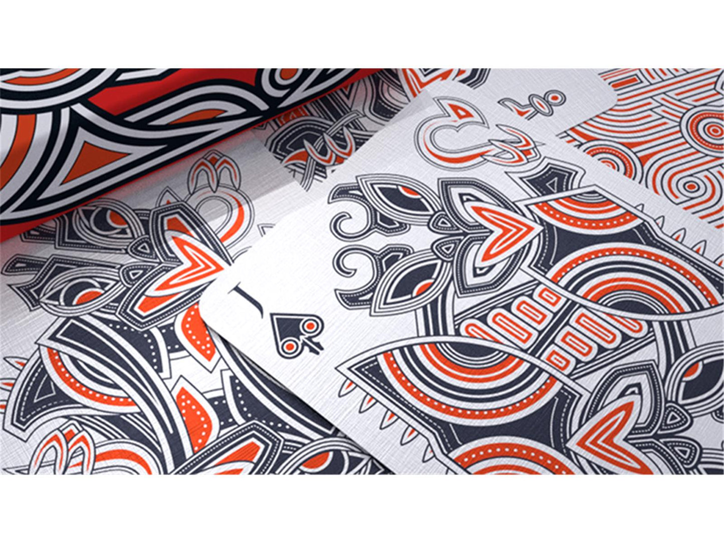 Hello Tiki (Red) Playing Cards