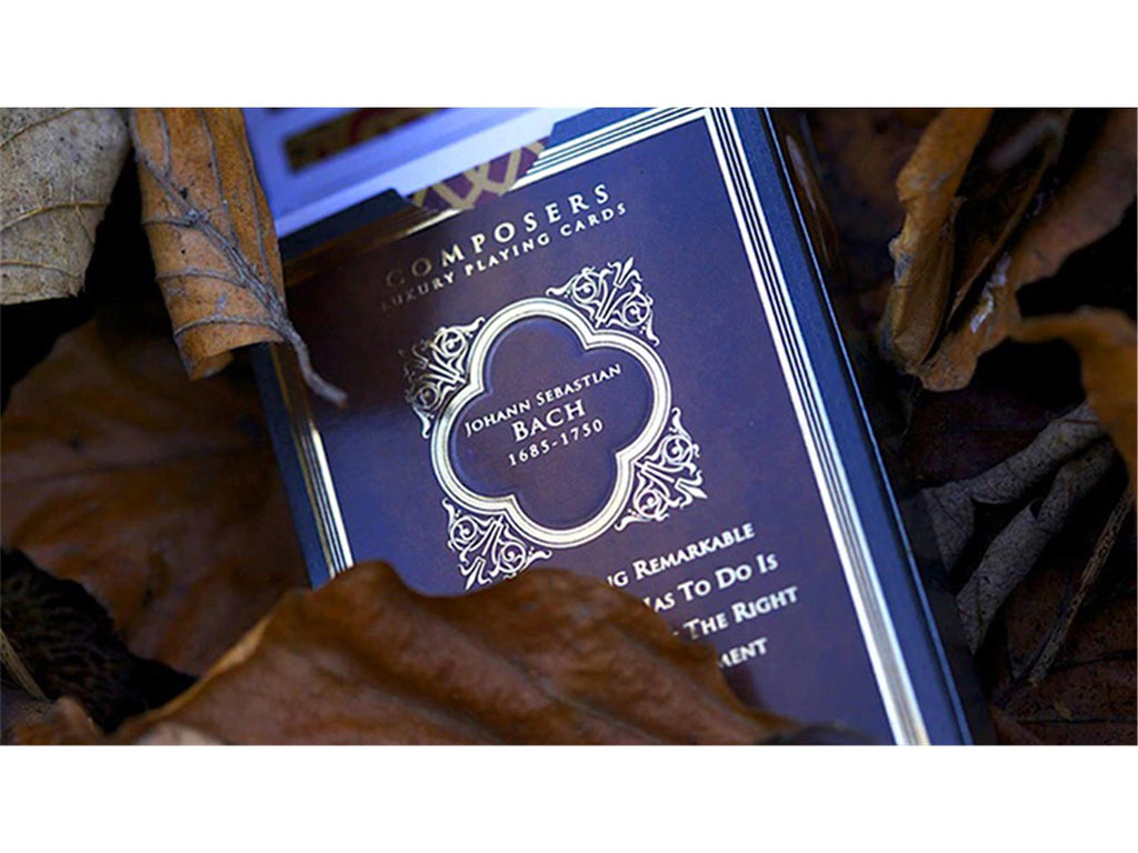 Johann Sebastian Bach (Composers) Playing Cards