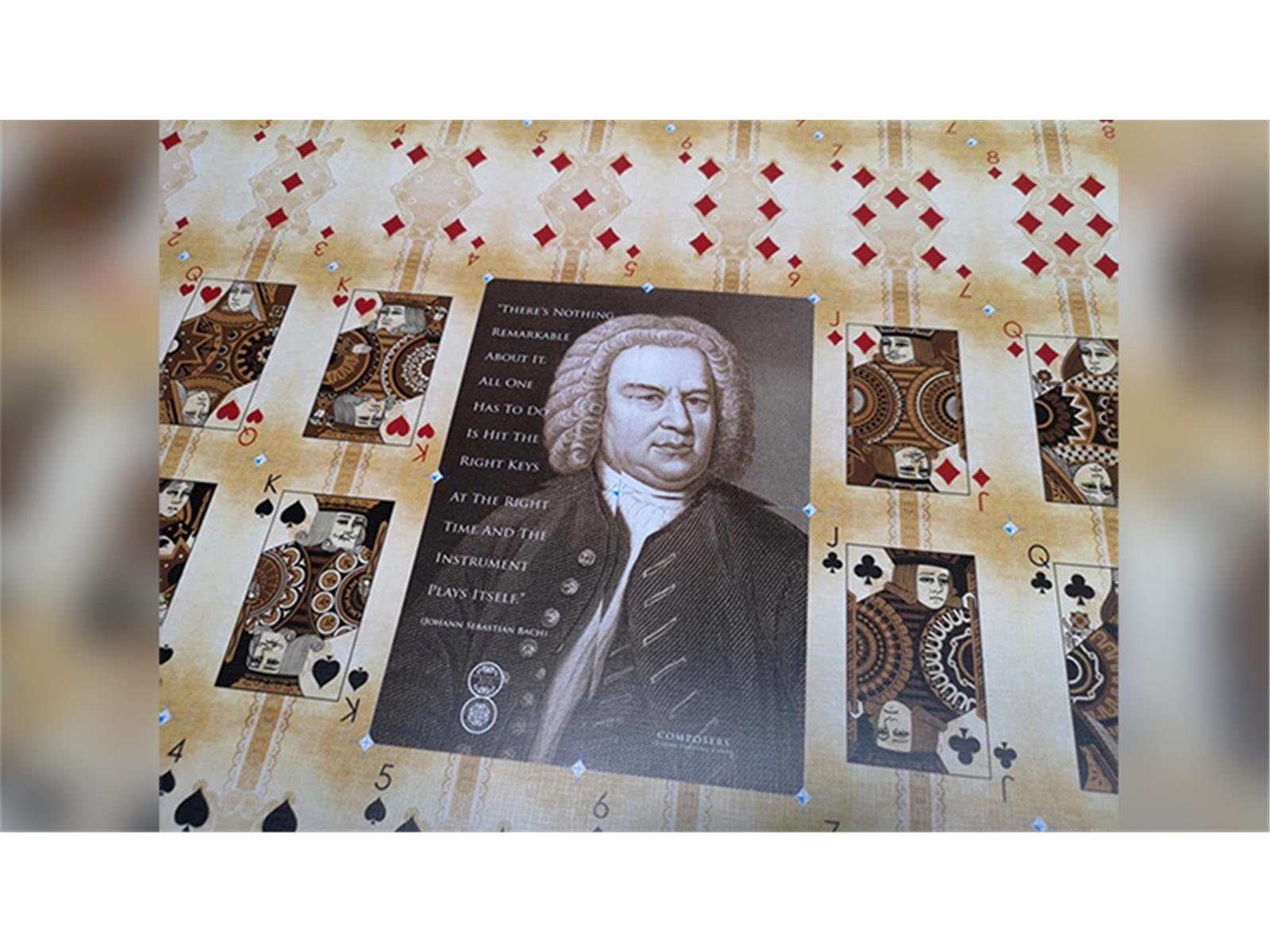 Johann Sebastian Bach (Composers) Playing Cards