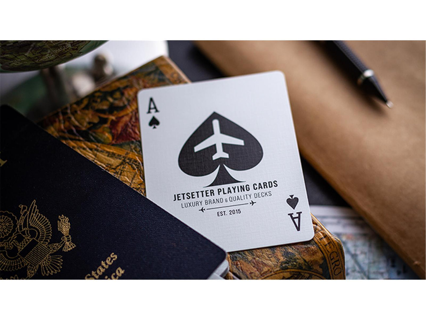 Lounge Edition in Terminal Teal by Jetsetter Playing Cards