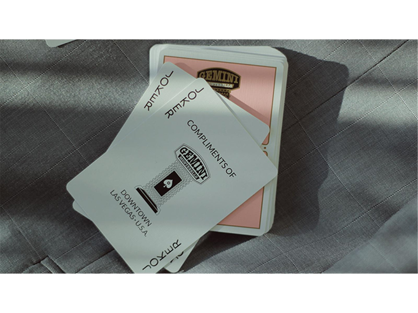 Gemini Casino Pink Playing Cards by Gemini