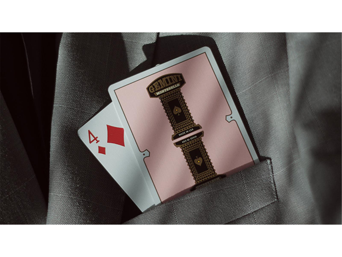 Gemini Casino Pink Playing Cards by Gemini