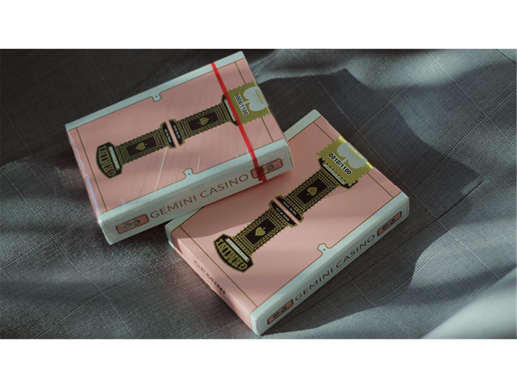 Gemini Casino Pink Playing Cards by Gemini