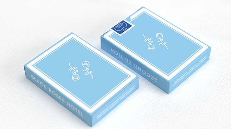 Black Roses Hotel V2 Playing Cards (Bee Stock)