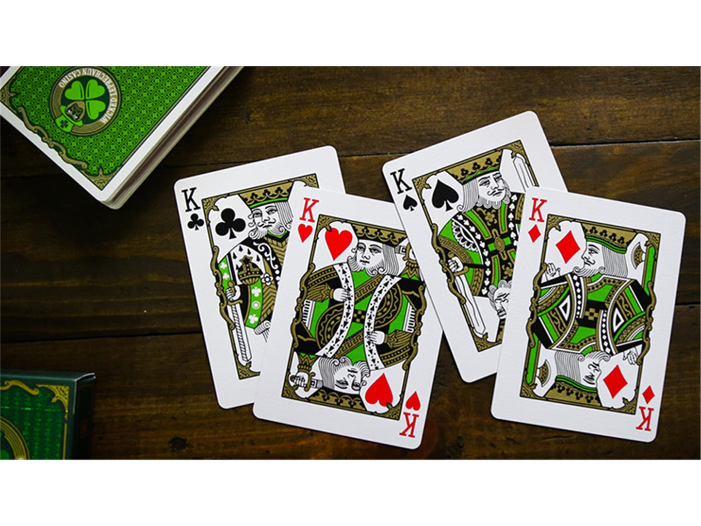Slot Playing Cards (Wicked Leprechaun Edition) by Midnight Cards