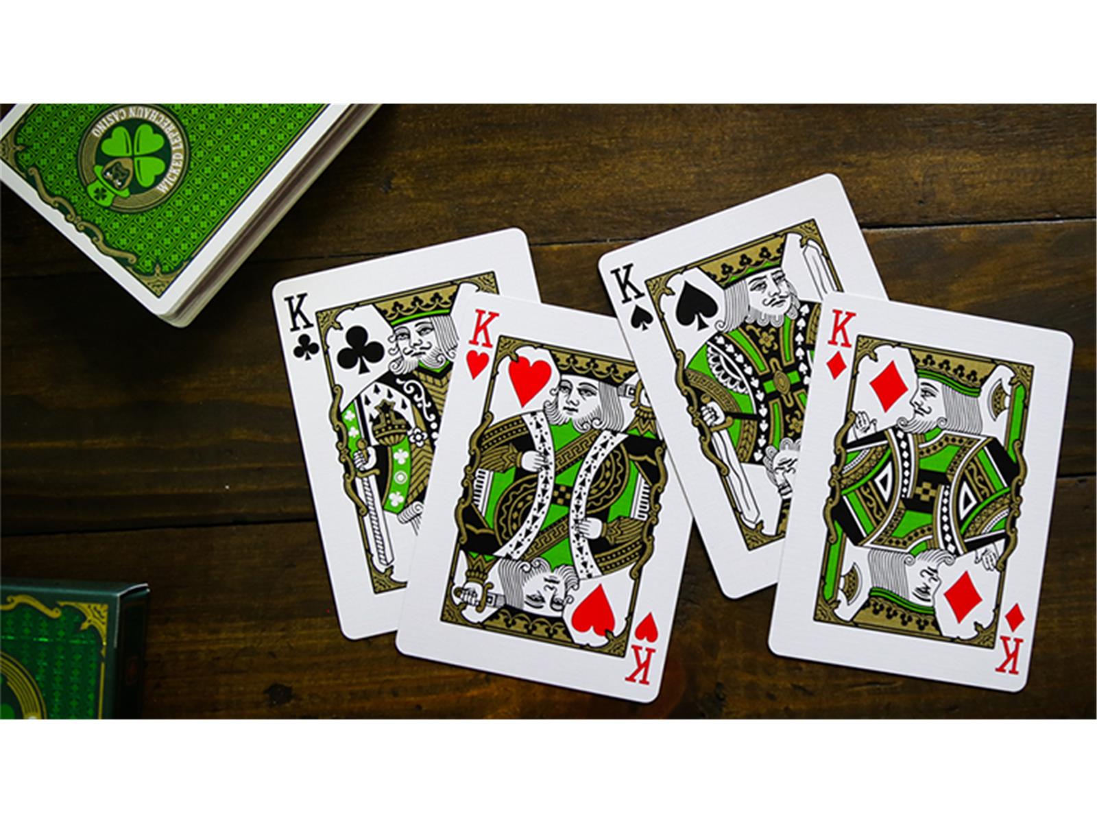 Slot Playing Cards (Wicked Leprechaun Edition) by Midnight Cards