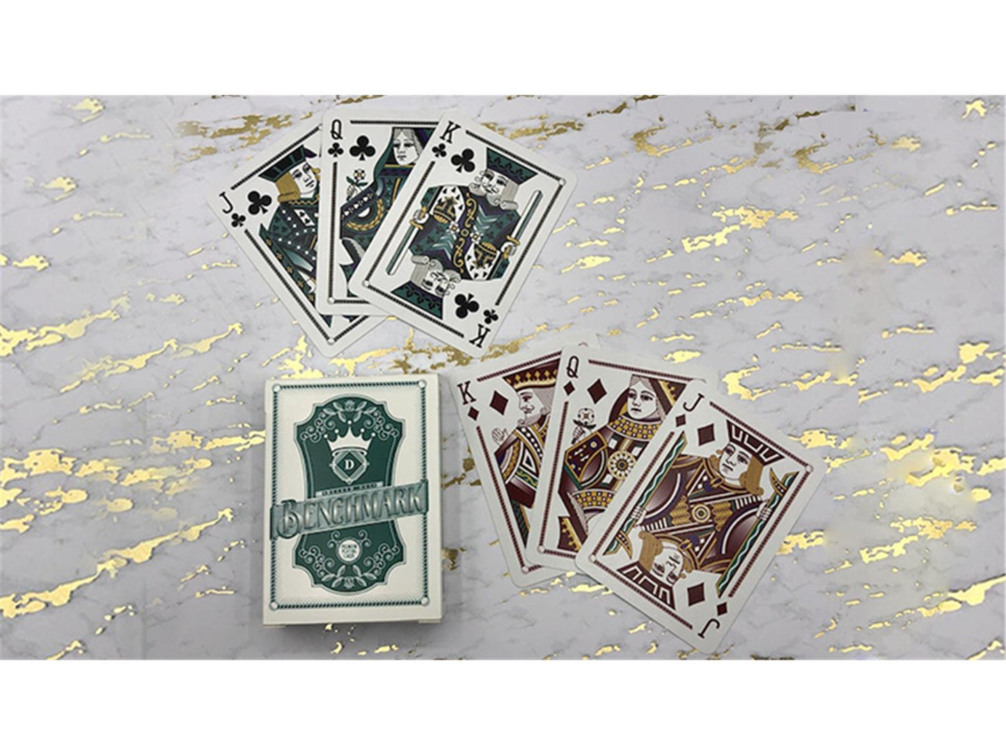 Benchmark (Teal) Playing Cards