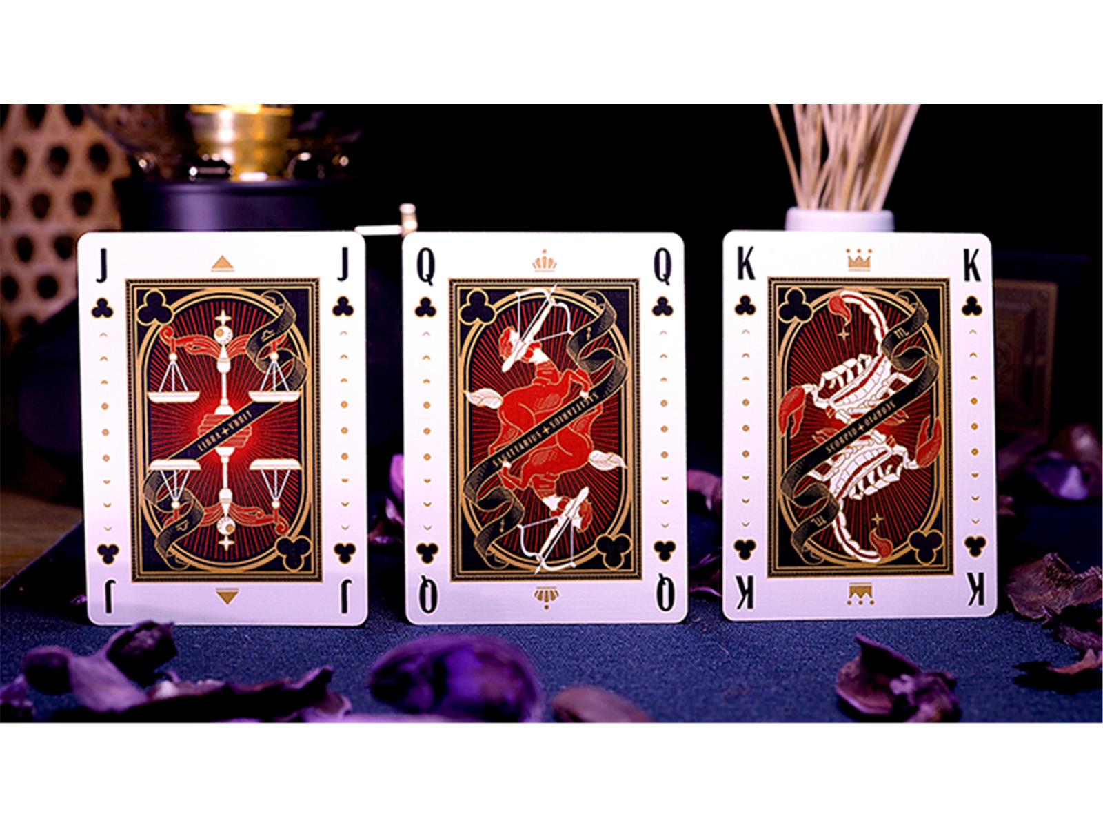 The Constellation Gold Playing Card by Deckidea