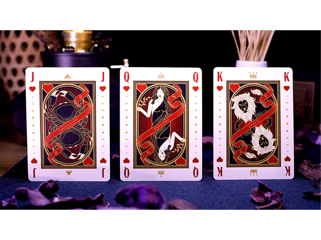 The Constellation Gold Playing Card by Deckidea