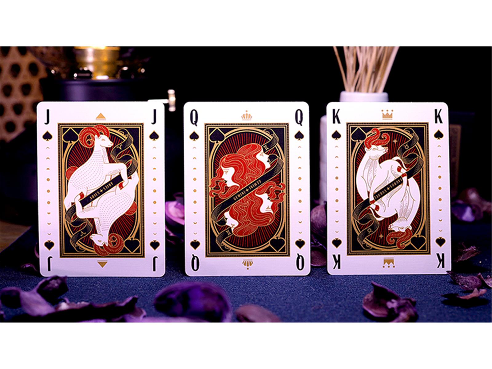 The Constellation Gold Playing Card by Deckidea