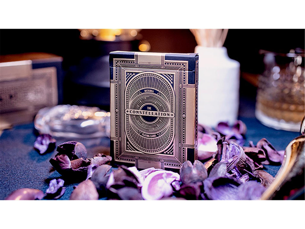 The Constellation Gold Playing Card by Deckidea