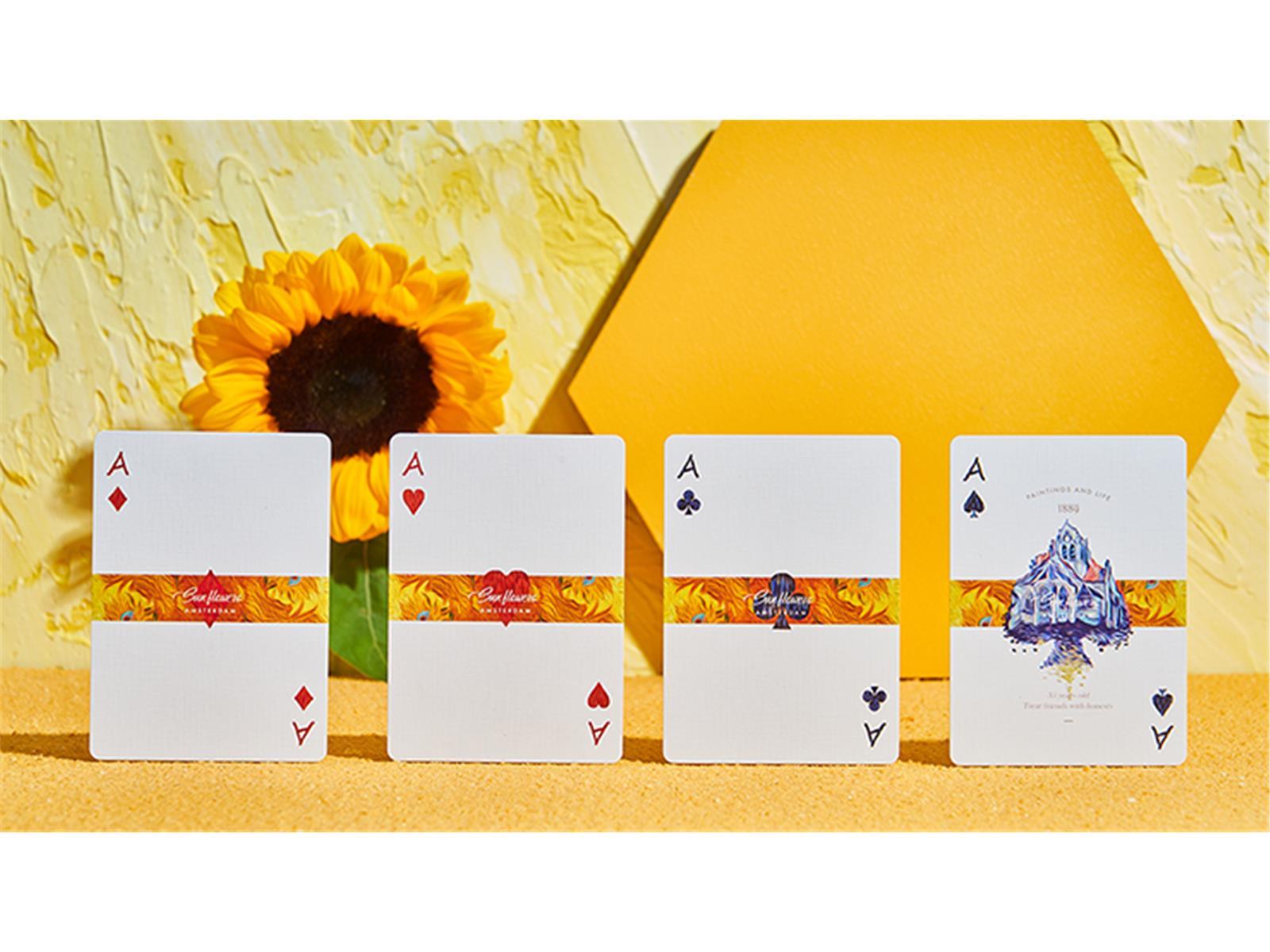 Van Gogh (Sunflowers Edition) Playing Cards