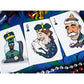 Marvelous Silver Twenty Twenty Playing Cards