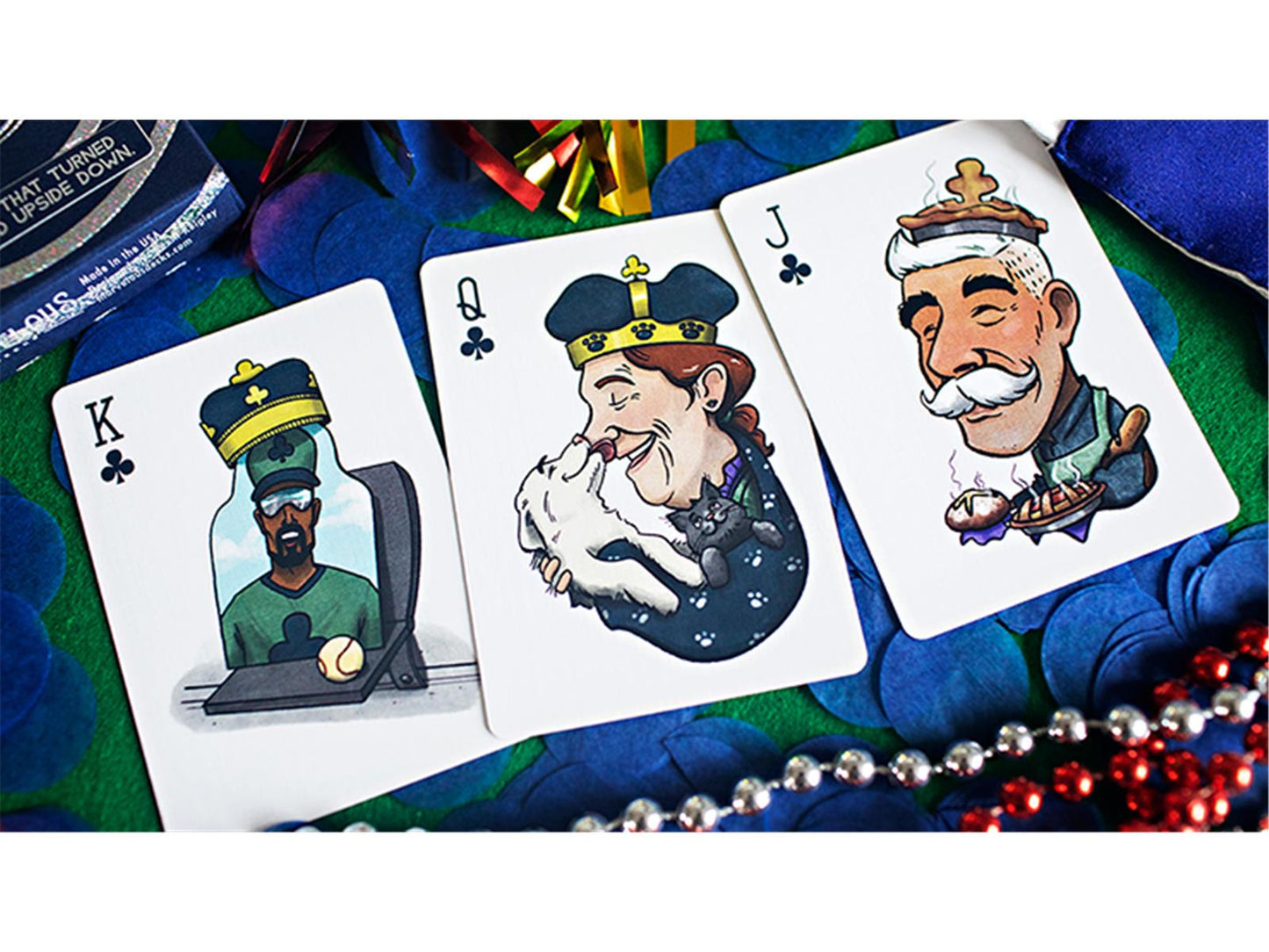 Marvelous Silver Twenty Twenty Playing Cards