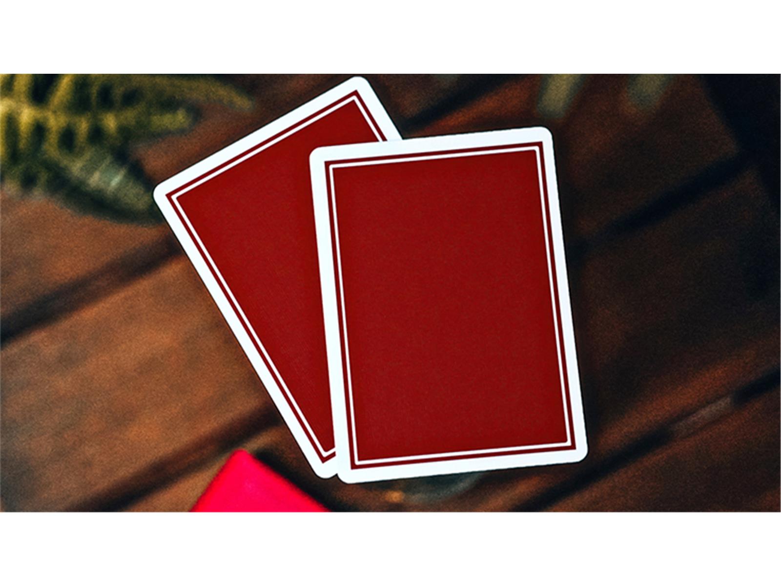 NOC Pro 2021 (Burgundy Red) Playing Cards