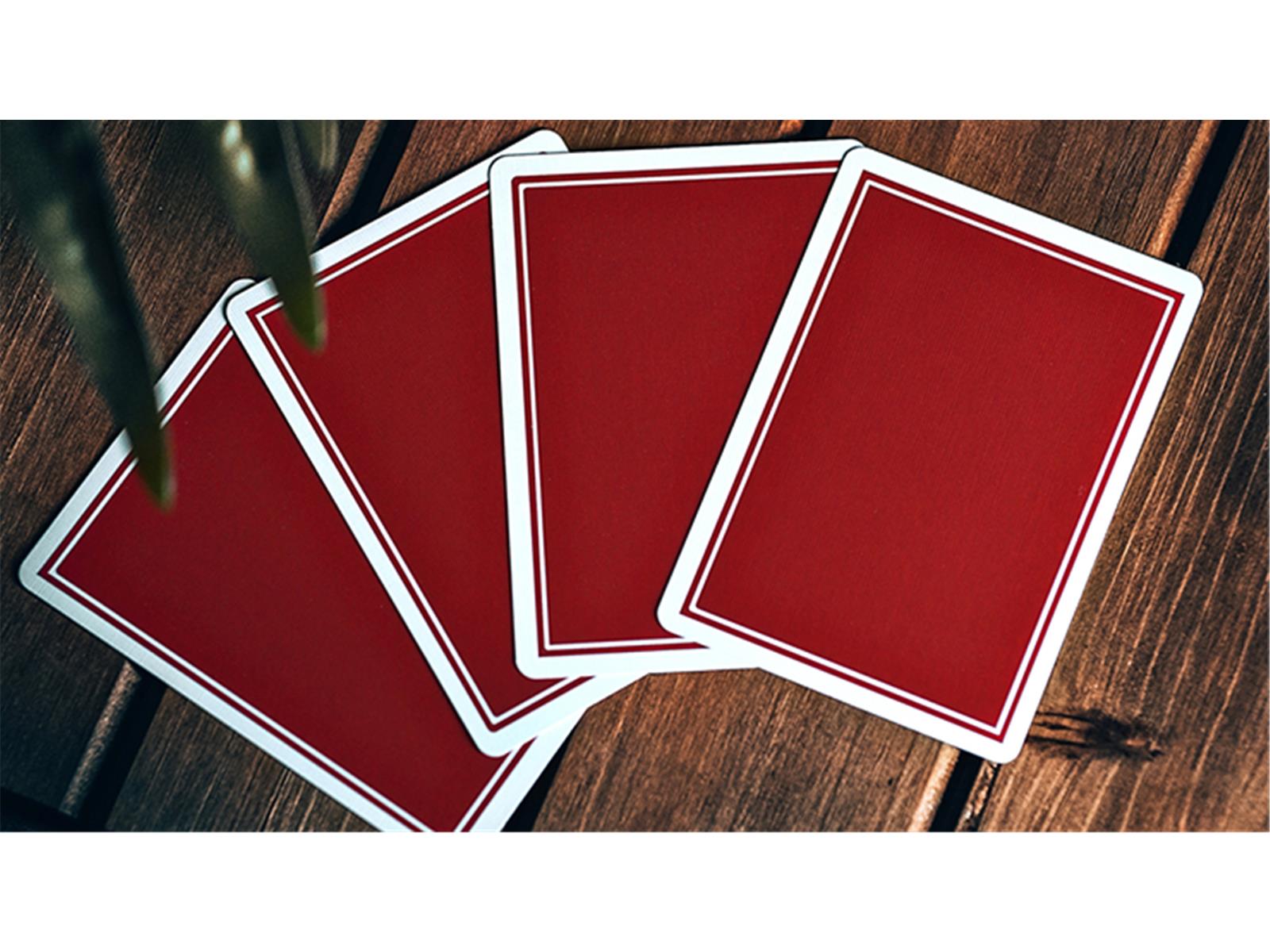 NOC Pro 2021 (Burgundy Red) Playing Cards