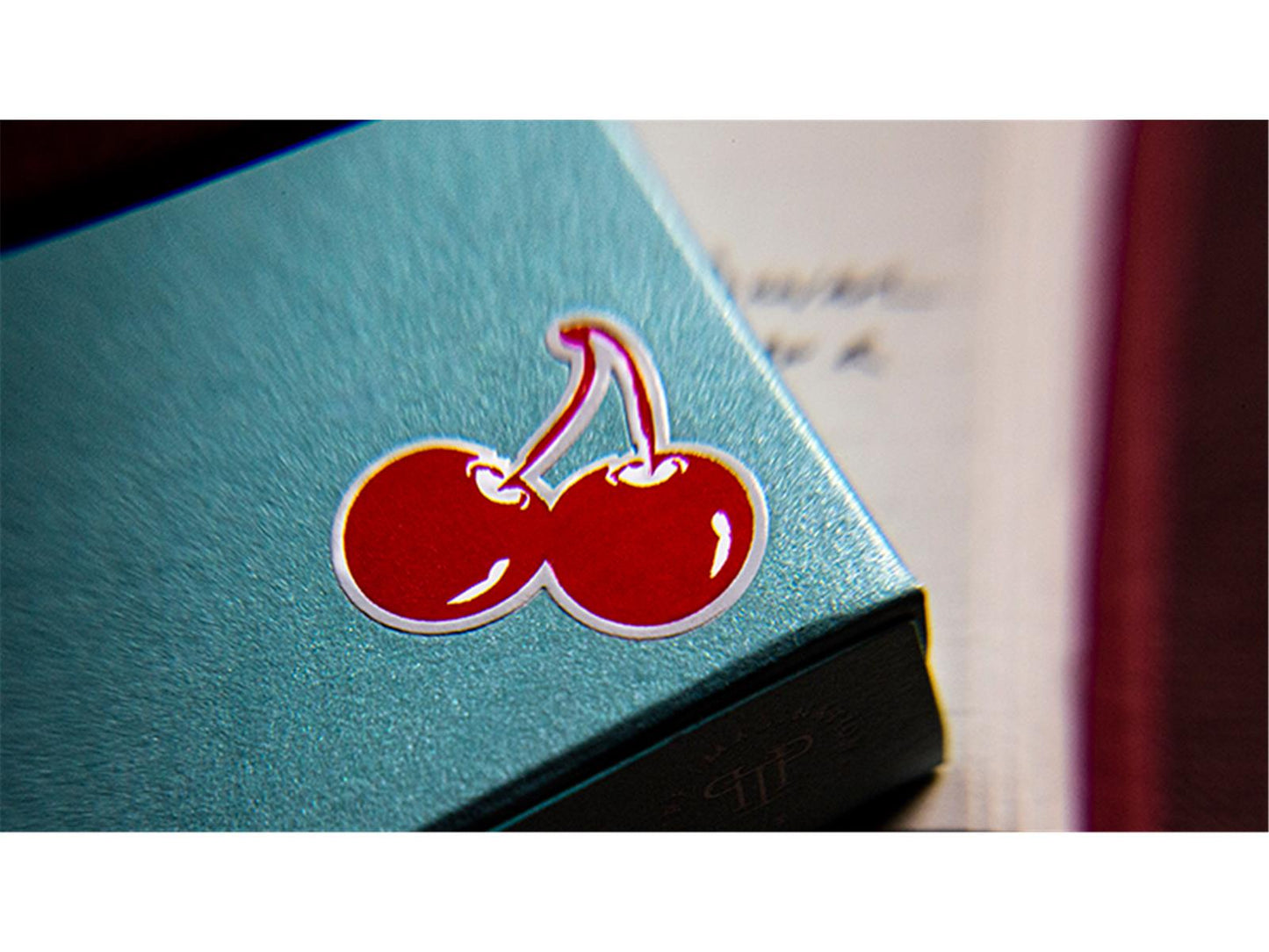 Cherry Casino House Deck (Tropicana Teal) Playing Cards only 500