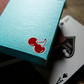 Cherry Casino House Deck (Tropicana Teal) Playing Cards only 500