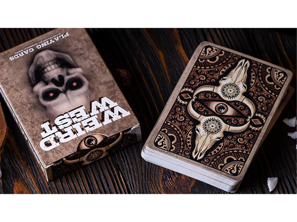 Weird Wild West Playing Cards