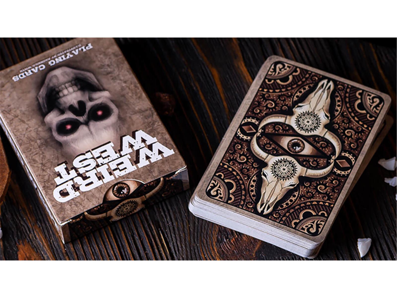 Weird Wild West Playing Cards