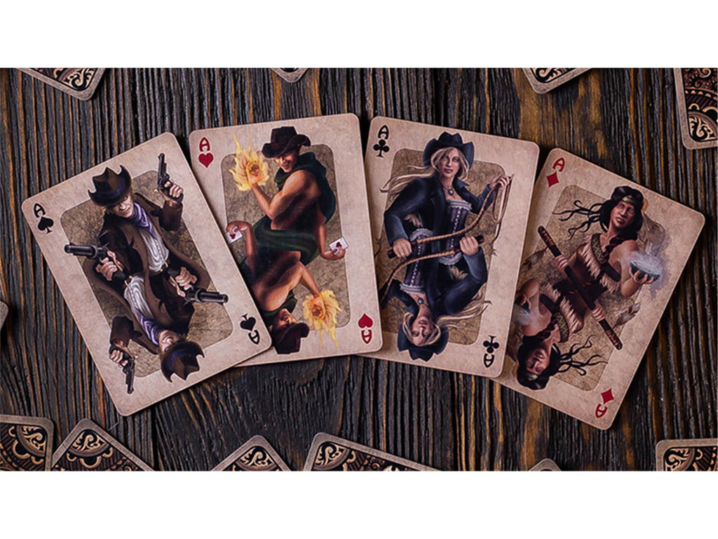 Weird Wild West Playing Cards