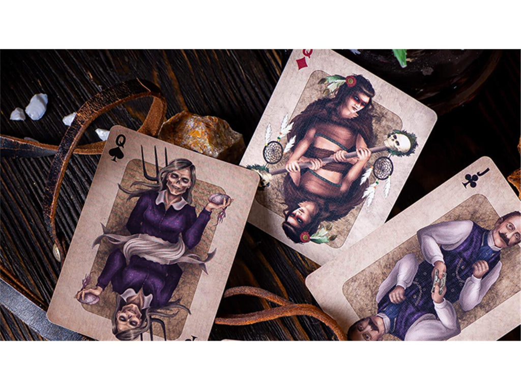 Weird Wild West Playing Cards