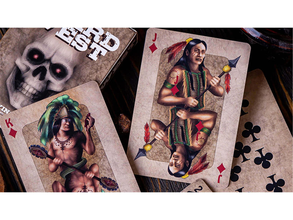 Weird Wild West Playing Cards