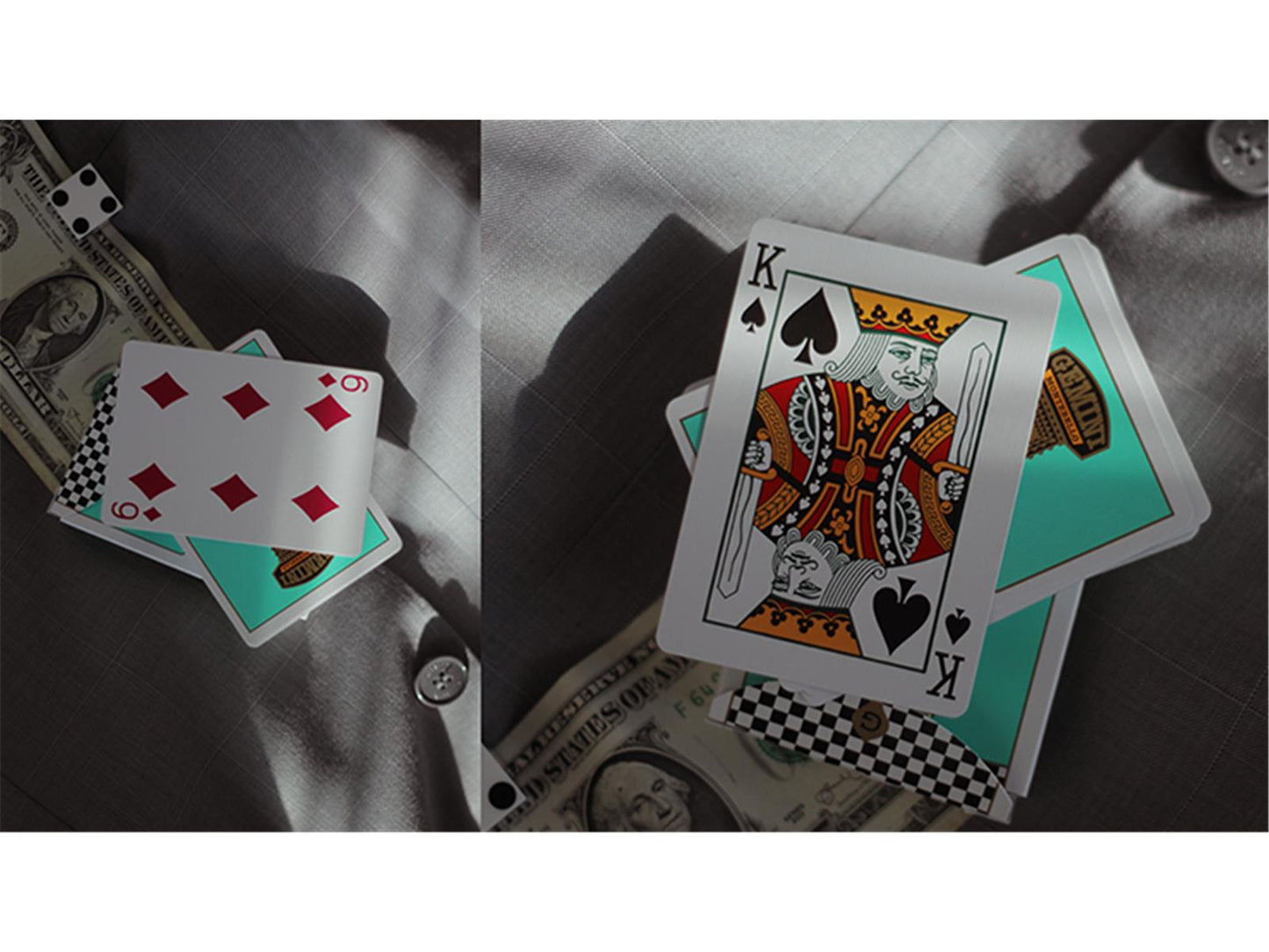 Gemini Casino Turquoise Playing Cards by Gemini
