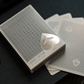 Lounge Edition in Jetway (Silver) by Jetsetter Playing Cards