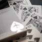 Lounge Edition in Jetway (Silver) by Jetsetter Playing Cards