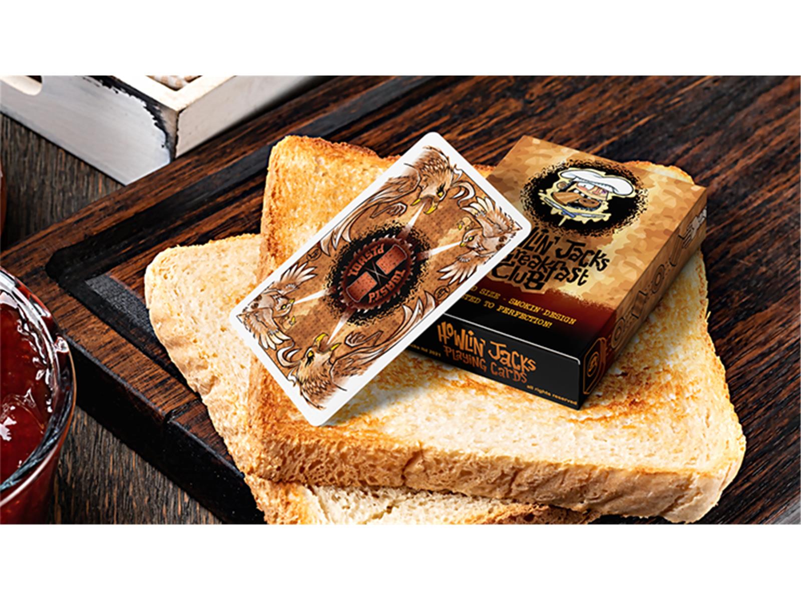 Toast'd Playing Cards by Howlin' Jack's