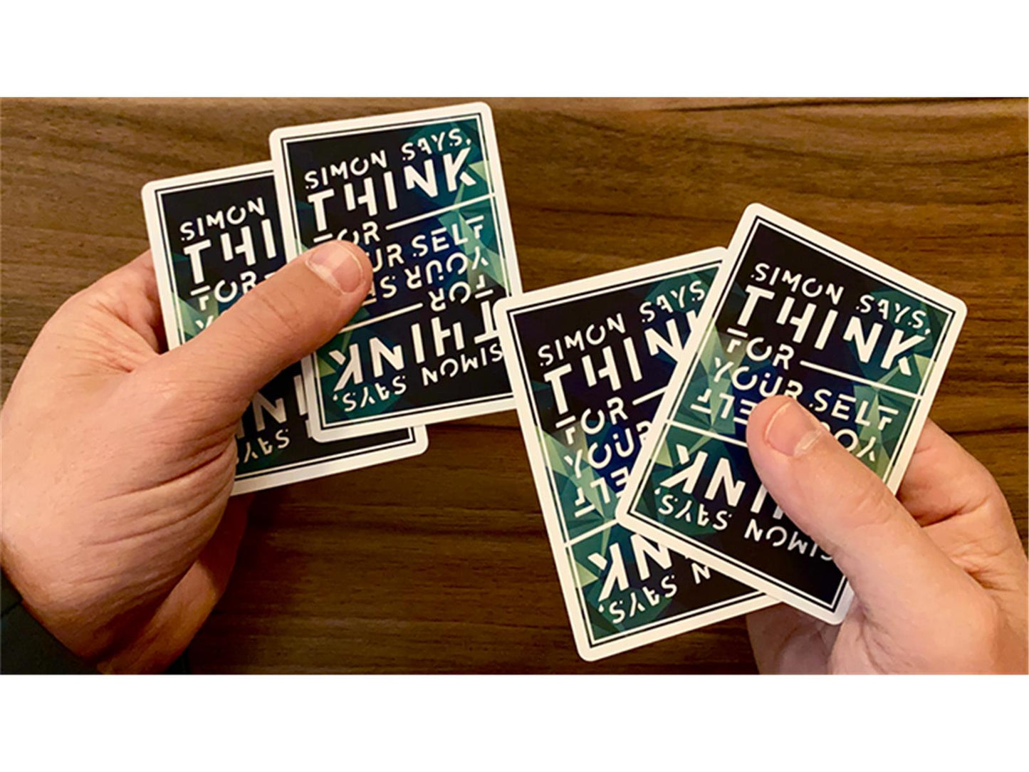 Simon Says Playing Cards