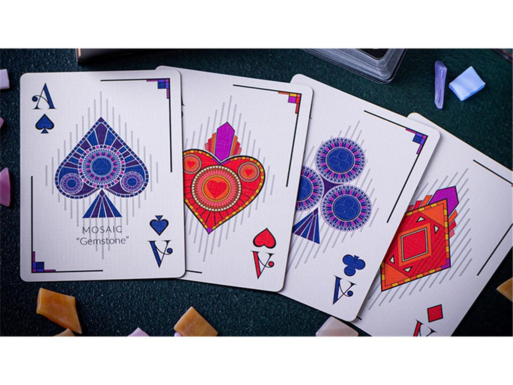Mosaic GEMSTONE Playing Cards