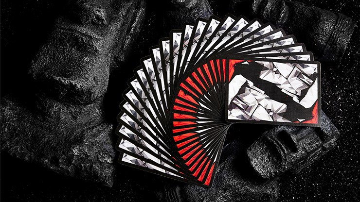 MOAI Red Edition Playing Cards by Bocopo