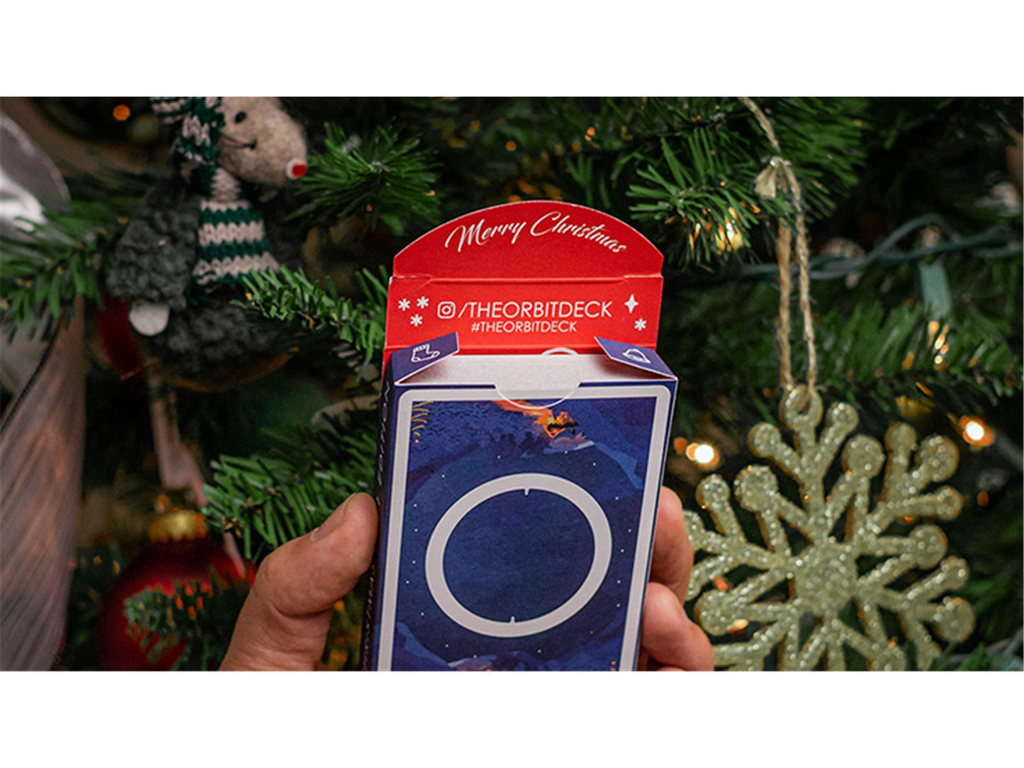 Orbit Christmas Playing Cards